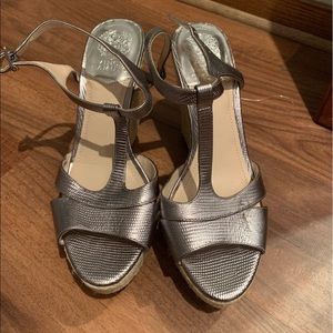 NEW silver wedges. Size 9.5